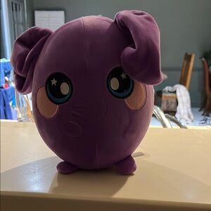 Squishmallows Purple Elephant Stuffed Animal